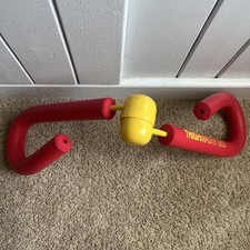 Thigh Master Gold Suzanne Somers Vintage Dispositivo de Exercício de Treino Vermelho e Amarelo comprar usado  Enviando para Brazil
