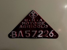 Targa motore agricolo usato  Molfetta