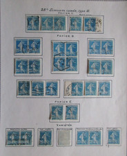 Timbres semeuse oblitéré d'occasion  Vouillé