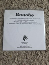 Bonobo nightlife promo for sale  LONDON