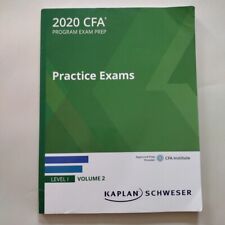 2020 kaplan cfa for sale  Gaithersburg