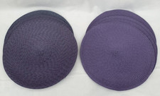 Purple woven circular for sale  UK