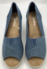 Sandália Skechers Feminina Monarcha Summer Days Wedge Tamanho 8 Esapdrille Denim Excelente Estado Usado comprar usado  Enviando para Brazil