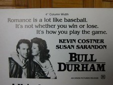 Bull durham movie for sale  Tallmadge