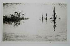 MCBEY BOAT BOATS EBB TIDE JAMES Impressão de uma Gravura C1924 comprar usado MCBEY BOAT BOATS EBB TIDE JAMES Impressão de uma Gravura C1924 comprar usado  Enviando para Brazil