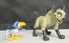 Boneco de ação Disney Rei Leão Shenzi Hyena 4" batalha W Zazu 1994 comprar usado  Enviando para Brazil
