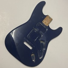 Guitarra elétrica vintage anos 90 Fender Squier Stratocaster corpo azul marinho sólida HSH, usado comprar usado  Enviando para Brazil