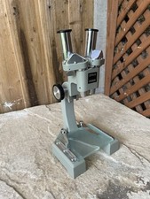 Vintage binocular microscope. for sale  PETERBOROUGH