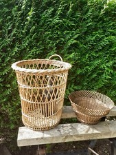 Vannerie anciene corbeille d'occasion  Boulzicourt