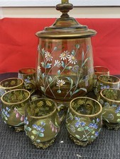 Vintage handbemaltes bowleset gebraucht kaufen  Grünwald