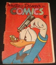 Usado, THE NEW WALT DISNEY'S COMIC #1 DONALD DUCK 1940s Era de Ouro comprar usado  Enviando para Brazil