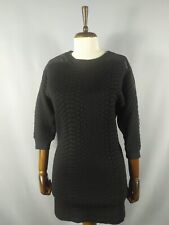 Vestido de malha Sandro Paris designer feminino tamanho 1 preto comprar usado  Enviando para Brazil