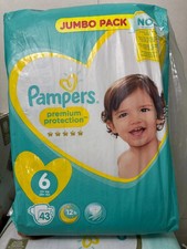 Vintage Pieluchy Pieluchy Couche Pieluchy Pampers Premium 2018 ZAPIECZĘTOWANE na sprzedaż  PL