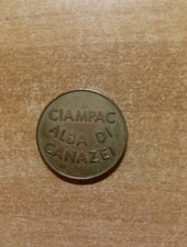 Gettone funivia ciampac usato  Modena
