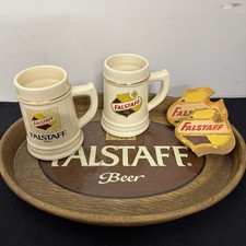 Vintage logo falstaff for sale  Pacific