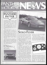 Panther news issue for sale  UK