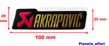 Adesivo scarico akrapovic usato  Torano Castello