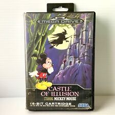 Castle Of Illusion Starring Mickey Mouse - Sega Mega Drive - Testado e funcionando, usado comprar usado  Enviando para Brazil