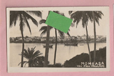 Quênia - Vista do continente, Mombaça. Cartão postal de barco de pesca comprar usado  Enviando para Brazil