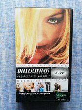 Madonna Ghv2 Promo only VHS Htf Rare Spanish  comprar usado  Enviando para Brazil