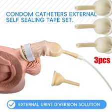 3 peças M/L/XL cateter externo masculino coletor de urina descartável saco de urina látex, usado comprar usado 3 peças M/L/XL cateter externo masculino coletor de urina descartável saco de urina látex, usado comprar usado  Enviando para Brazil