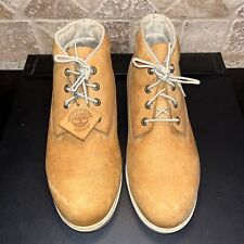 Usado, Botas Timberland masculinas 12 M EUA 27090 Lug trigo nobuck camurça bege impermeável 4 olhos comprar usado  Enviando para Brazil