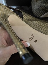 Gucci pumps gold gebraucht kaufen  Karlstadt