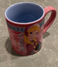Caneca de chá Disney Frozen Anna 14 oz rosa/azul xícara de chá Disneyland World Parks Cup comprar usado  Enviando para Brazil