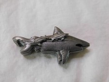 Brincos Torino tubarão broche tubarão bugiganga mini conjunto caixa vintage, usado comprar usado  Enviando para Brazil