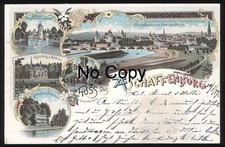705 litho aschaffenburg gebraucht kaufen  Steffenberg