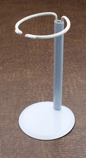 Suporte para boneca branco metal comporta bonecas 8-11 1/2" suporte ajustável para boneca comprar usado  Enviando para Brazil