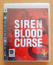 Usado, Siren Blood Curse (Sony PlayStation 3, PS3) Inglês SEM MANUAL Exclusivo da Europa comprar usado  Enviando para Brazil