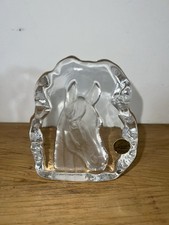 Tête cheval cristal d'occasion  Ribécourt-Dreslincourt