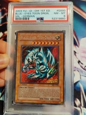 Yugioh psa blauäugiger gebraucht kaufen  Ahnatal