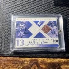 Kurt Warner Winning Materials SPx Jogo Usado Patch Auto/225 2000 comprar usado  Enviando para Brazil