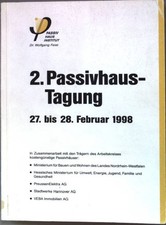 Passivhaus tagung februar gebraucht kaufen Passivhaus tagung februar gebraucht kaufen  Koblenz
