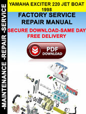 MANUAL DE REPARO YAMAHA EXCITER 220 BARCO A JATO 1998 comprar usado  Enviando para Brazil