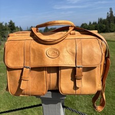 Vintage leather duffle for sale  Charlestown