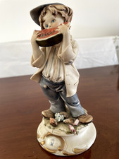 Vintage capodimonte boy usato  Spedire a Italy