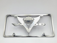 Placa de licença Harley Davidson aço inoxidável feita sob medida quadro 1 de 1, usado comprar usado  Enviando para Brazil