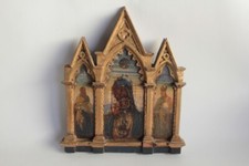 Antique orthodox triptych d'occasion  Expédié en Belgium