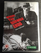 BFI Otto Preminger Where The Sidewalk Ends DVD Free UK Post na sprzedaż  Wysyłka do Poland