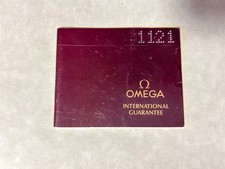Libretto booklet omega usato  Mira