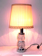 Tischlampe kristallglas chrom gebraucht kaufen  Erftstadt