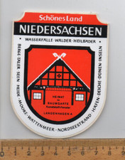 Souvenir aufkleber niedersachs gebraucht kaufen  Hannover
