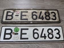 Satz din nummernschild gebraucht kaufen  Berlin