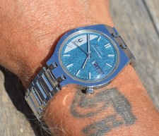 Bulova accuquartz diamond usato  Genova
