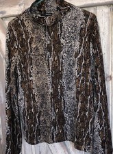 Women snake print for sale  Long Valley