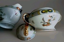 Conjunto de tigela de açúcar e creme vintage Victoria porcelana tcheco-eslováquia. comprar usado  Enviando para Brazil