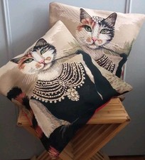 Lot housses coussin d'occasion  Saint-Chamond